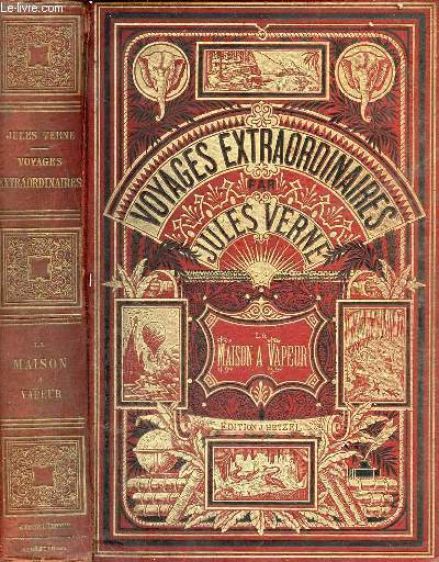 La maison  vapeur voyage  travers l'Inde septentrionale - Les voyages extraordinaires.