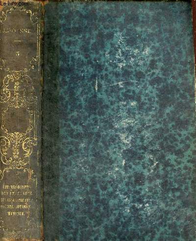 Oeuvres compltes de J.J.Rousseau avec des notes historiques - Tome 3 : Lettres crites de la montagne - Mlanges - Thatre - Posies - Botanique - Musique.