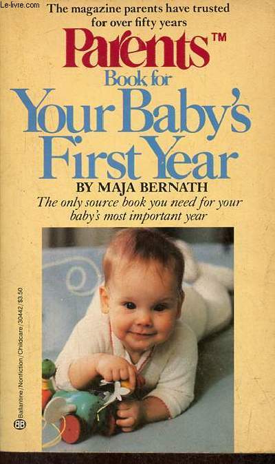 Parents book for your baby's first year.