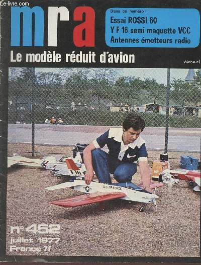 MRA Le modle rduit d'avion n452 Juillet 1977