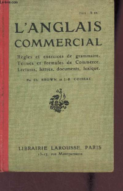 L'Anglais Commercial - 25e dition.