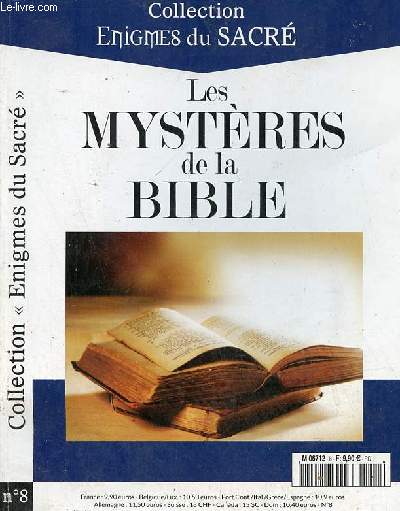 Les mystres de la bible - Collection nigmes du sacr n8.