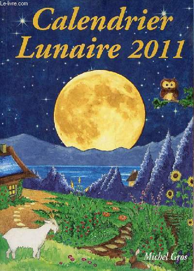 Calendrier lunaire 2011.