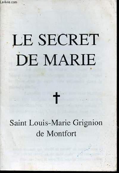 Le secret de Marie.