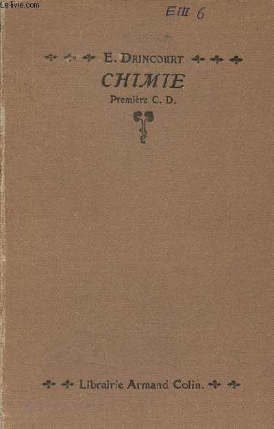 Chimie Premire C.D. - Cours de physique & chimie.