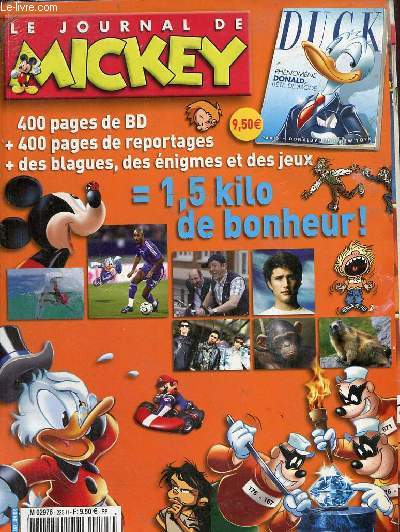 Album du journal de Mickey n223 - Album de 10 numros .