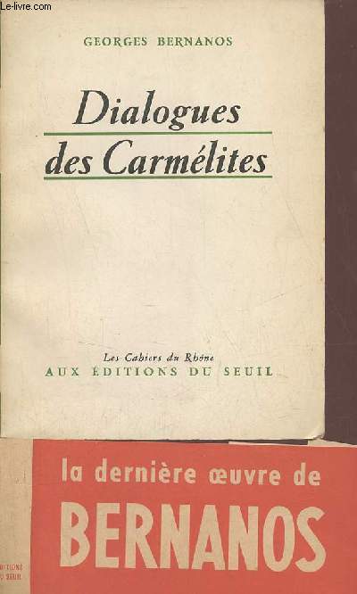 Dialogues des Carmlites (Collection 