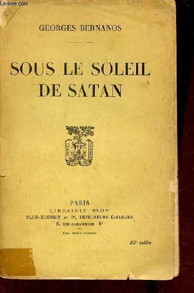 Sous le soleil de Satan.