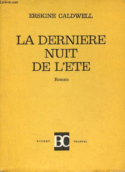 La dernire nuit de l't - Roman.