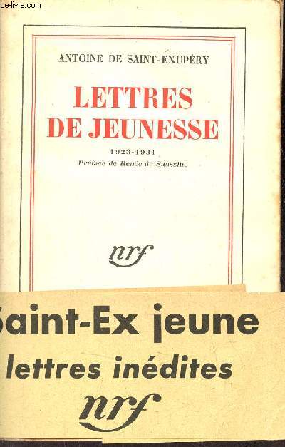Lettres de jeunesse 1923-1931.