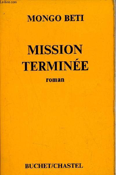 Mission termine - Roman.