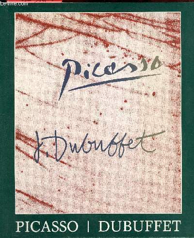 Picasso - Dubuffet - Centre d'Art Contemporain de Mont-de-Marsan juillet-aot 1986.