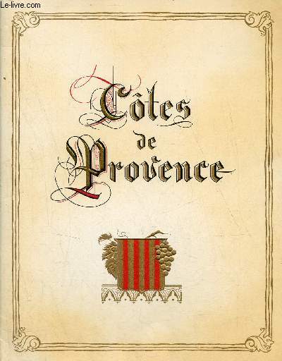 Plaquette Ctes de Provence.