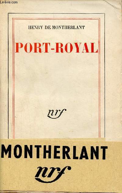 Port-Royal - Notes de thtre tome 2.