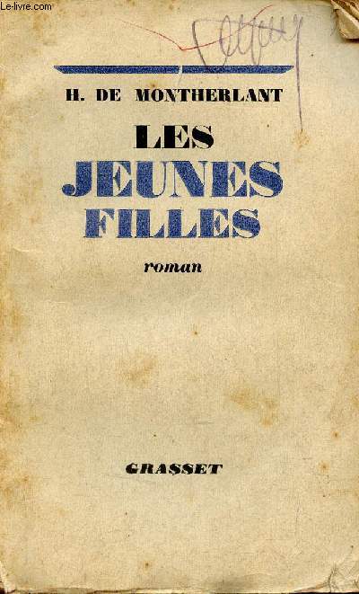 Les jeunes filles - Roman.