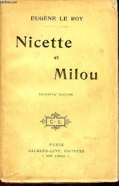 Nicette et Milou - 2e dition.