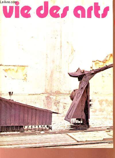 Vie des arts n80 automne 1975 - Permanence et diversit du surralisme - o en est le surralisme ? - la queue de la comte Alfred Pellan tmoin du surralisme - retour  Magritte ou comment l'ouest canadien a t conquis etc.
