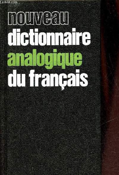 Nouveau dictionnaire analogique.