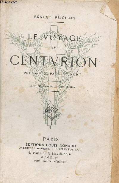 Le voyage du centurion - 158e dition.