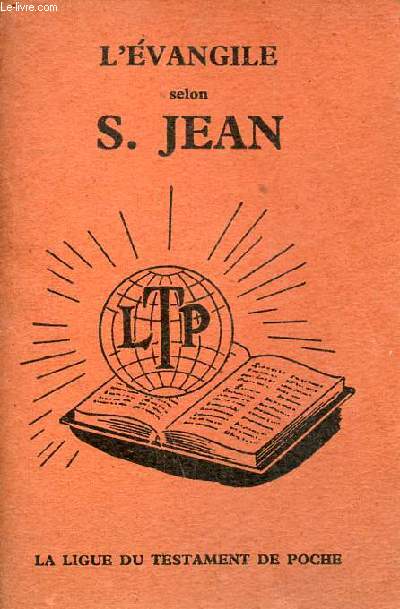 L'vangile selon S.Jean.