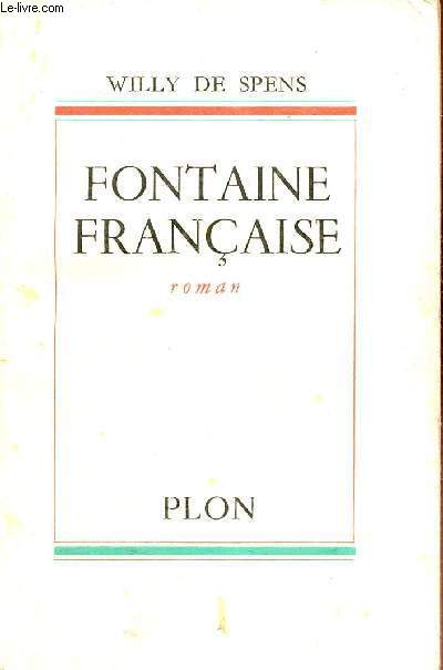 Fontaine franaise - Roman.