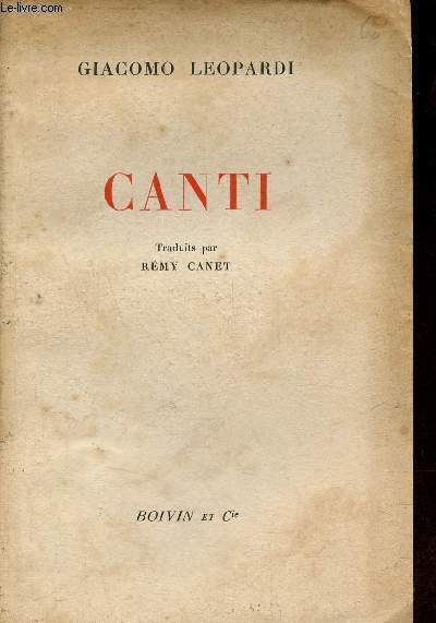 Canti.