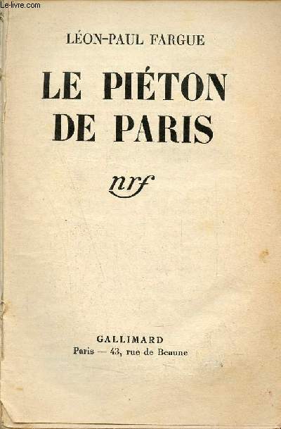 Le piton de Paris.