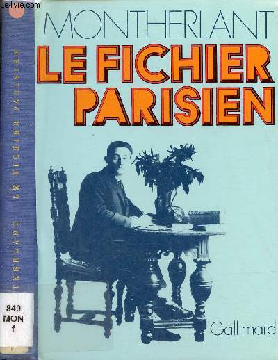 Le fichier parisien - Edition dfinitive revue et augmente par l'auteur - Exemplaire n1178/3400 sur bouffant alfa calypso - Collection Soleil n315