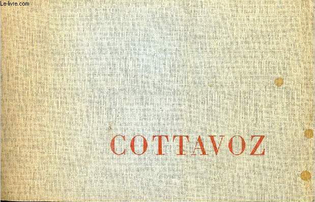 Catalogue Cottavoz - Galerie Kriegel 36 avenue Matignon 1971.