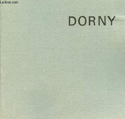 Catalogue d'exposition Dorny - Galerie La Hune Paris octobre 1976 - Avec ddicace de Dorny.