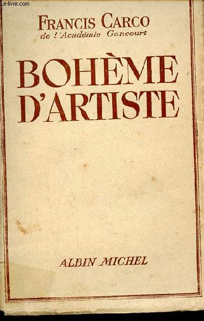 Bohme d'artiste.