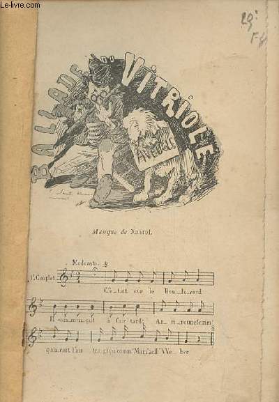 Livre de chansons.