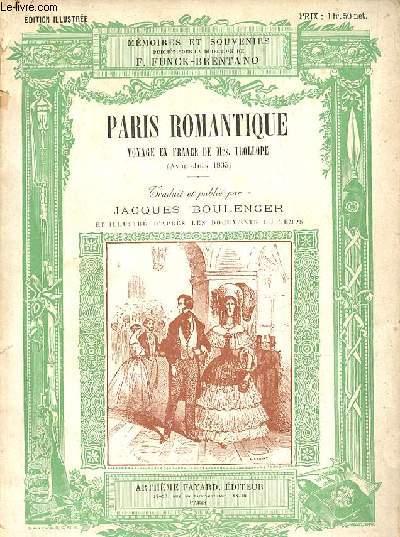 Paris romantiques voyages en France de Mrs.Trollope (avril-juin 1835) - Collection mmoires et souvenirs.
