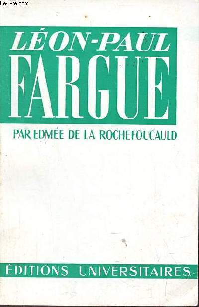 Lon-Paul Fargue - Collection classiques du XXe sicle n32.