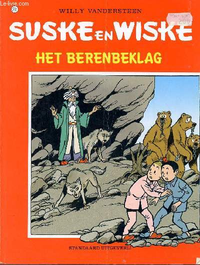 Suske en Wiske n261 : Het berenbeklag.