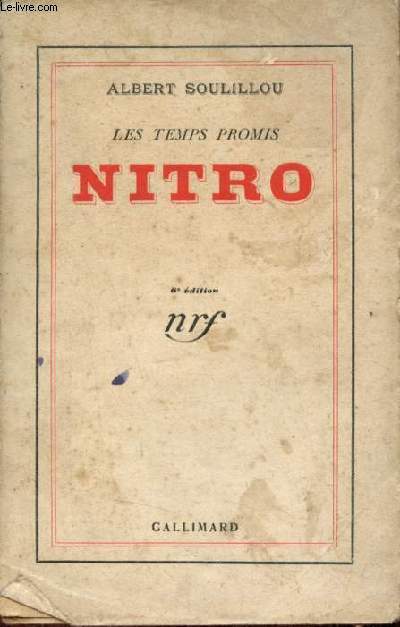 Les temps promis - Nitro - Roman - 6e dition.