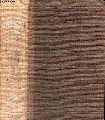 Cahiers d'action religieuse et sociale - Album contenant 22 numros - n247 au n268 - Janvier  dcembre 1968 - 1958 tches et responsabilits de la France - l'ONU et la question algrienne - l'harmonie de la cration de dieu texte intgral etc.