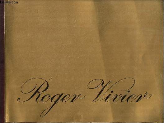 Catalogue de Roger Vivier.