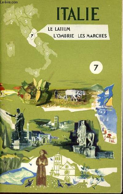 Brochure Italie le latium - l'ombrie - les marches n7.