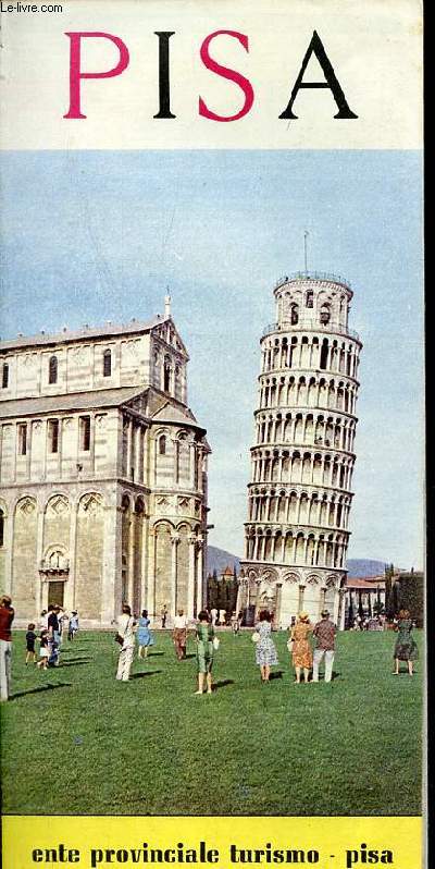 Une plaquette dpliante Pisa.