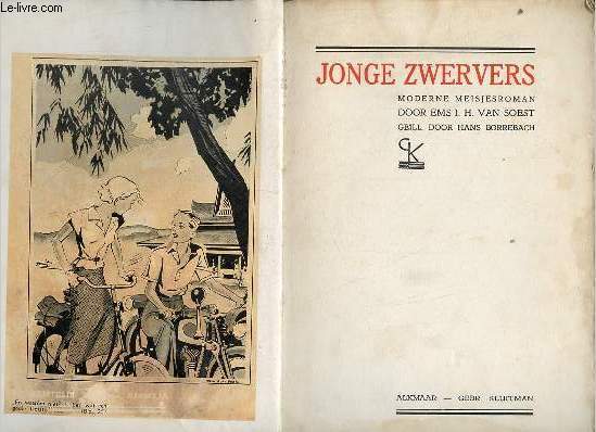 Jonge Zwervers moderne meisjesroman.