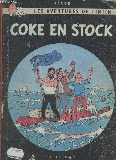 Les aventures de Tintin - Coke en stock.