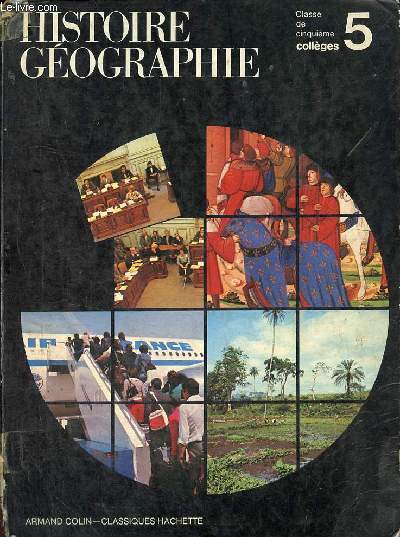 Histoire gographie - Classe de cinquime collges - Specimen hors commerce rserv aux professeurs.