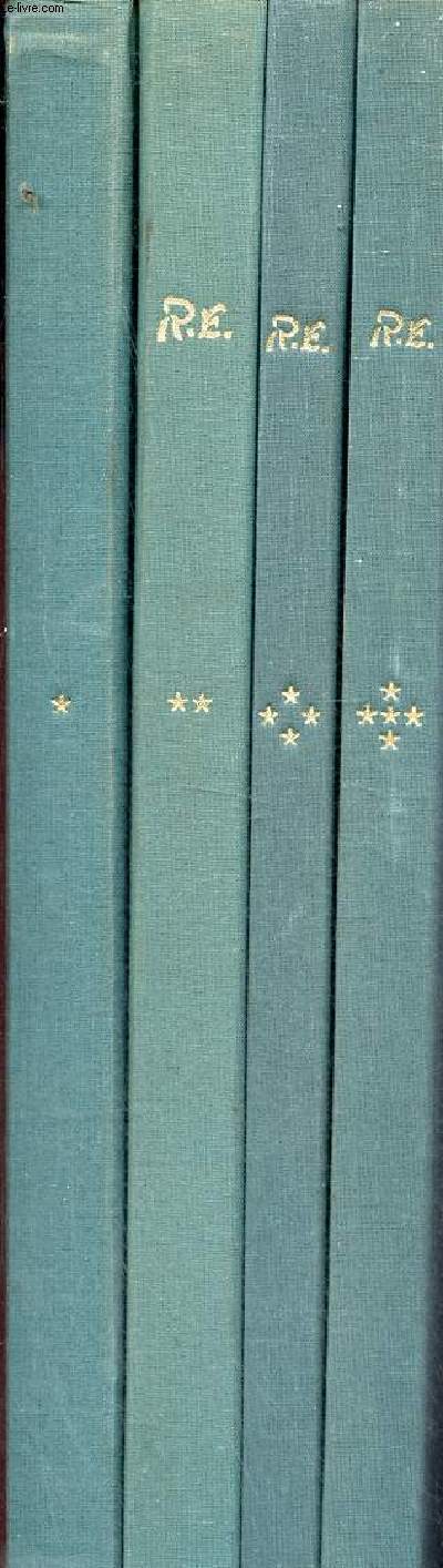 Catalogue de ventes aux enchres - Bibliothque de Raphal Esmerian - 4 volumes (premire partie + deuxime partie + quatrime partie + cinquime partie) - Paris Palais Galliera 1972.