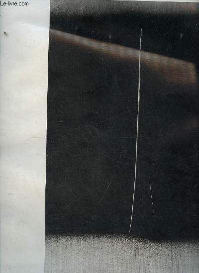 Catalogue d'exposition Hans Hartung - Muse national d'art moderne Paris 11 juin - 15 septembre 1968.