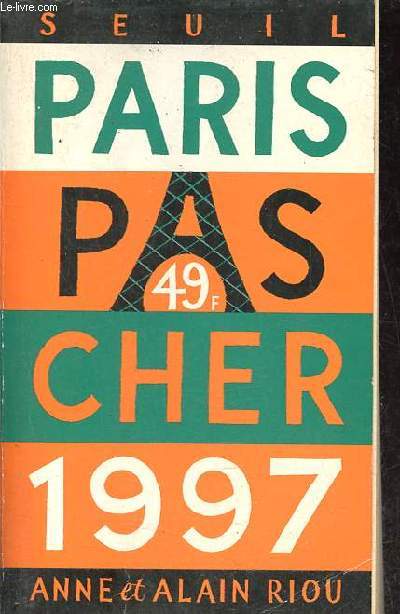 Paris pas cher 1997.