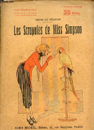 Les scrupules de Miss Simpson - Contemporaine collection n13.