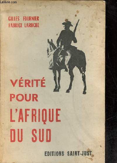 Vrit pour l'Afrique du Sud.