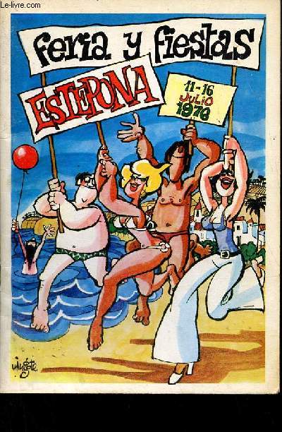 Feria y fiestas estepona 11-16 julio 1976.