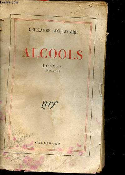 Alcools pomes 1898-1913.